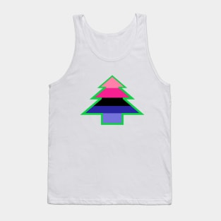 Omnisexual/Omniromantic Pride: Christmas Tree Tank Top